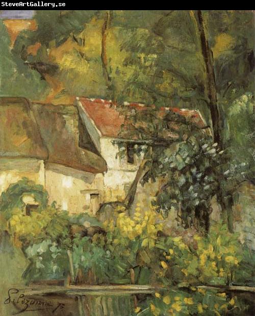 Paul Cezanne The House of Pere Lacroix in Auvers